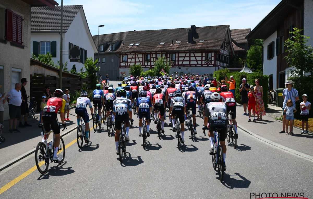 Peloton Ronde van Zwitserland