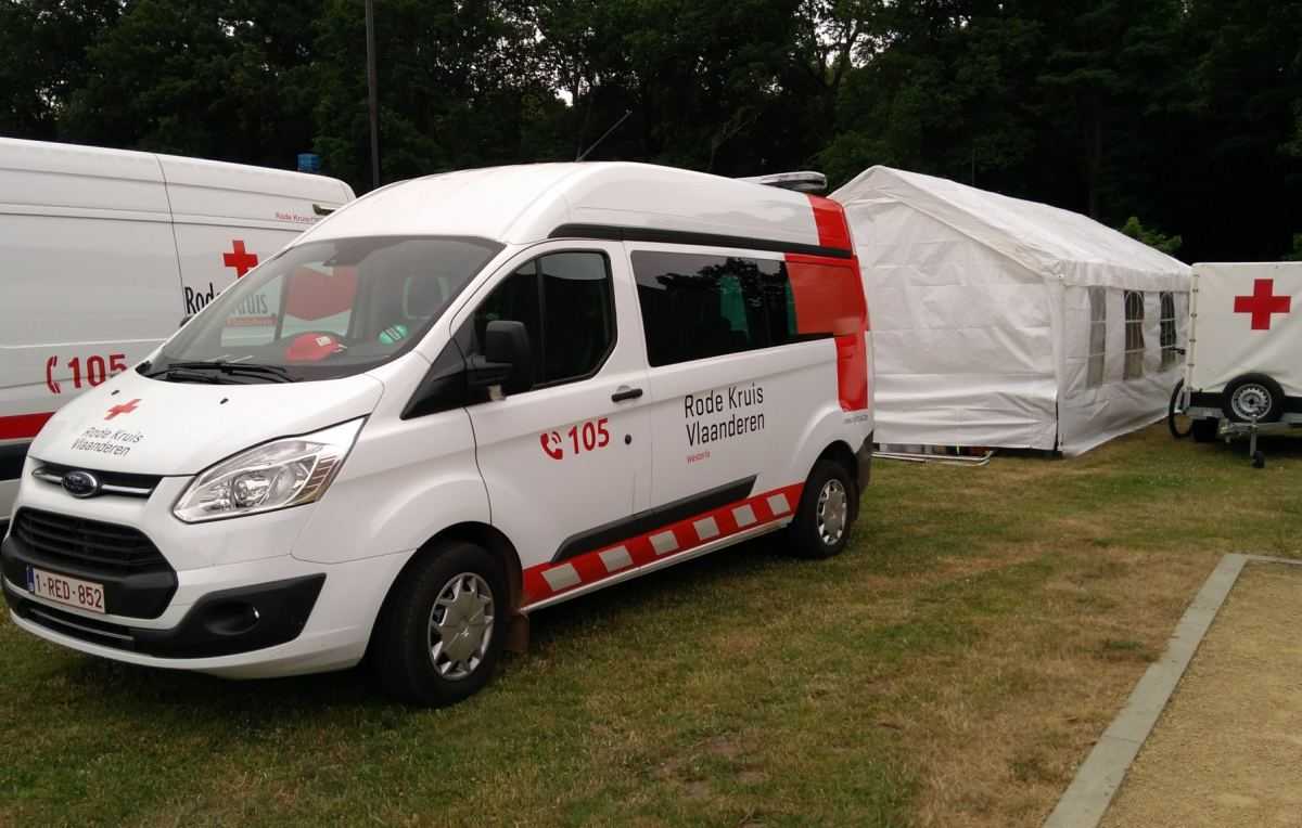 aanhangwagen Rode Kruis gestolen