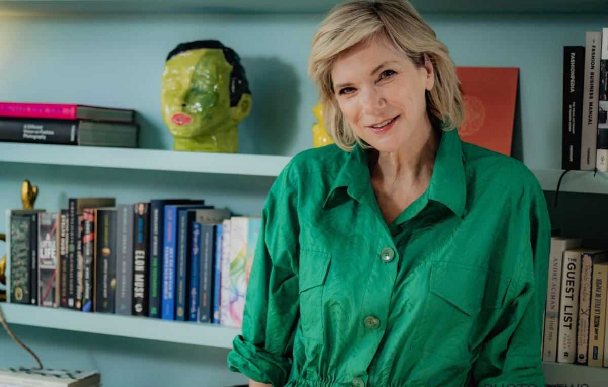 Lynn Wesenbeek pictured on April 12, 2023 in Antwerpen