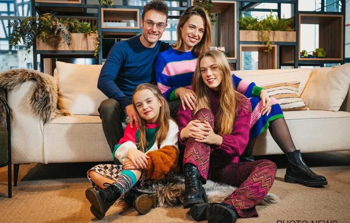 Stephanie Planckaert, Christopher Timmerman, Iluna, Elara pictured on January 14, 2023 in Rochefort