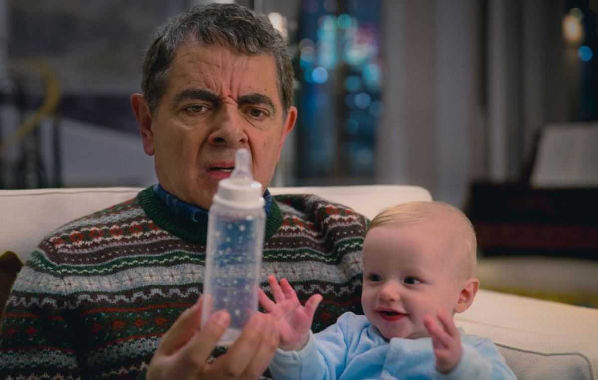 Man Vs Baby Rowan Atkinson