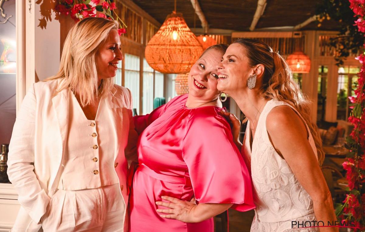 Cindy Tanja en Mieke Dexters pictured on October 10, 2025 in GENT, BELGIUM, 10/10/2025 ( Photo by Pieter-Jan Vanstockstraeten / Photonews