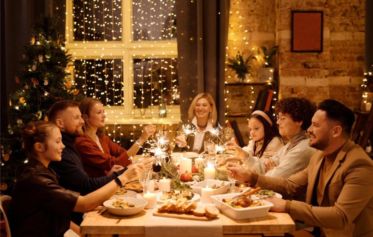 Feesttafel - eindejaarsfeesten