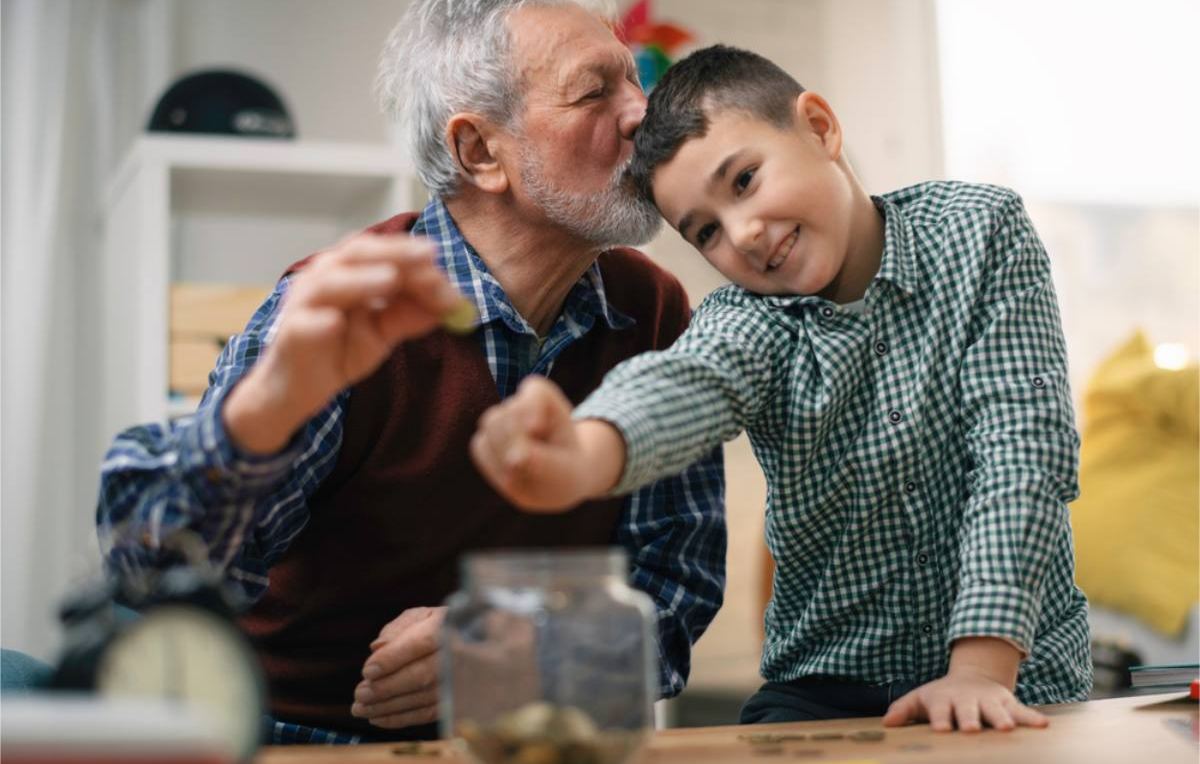 cadeau kleinkind opa 