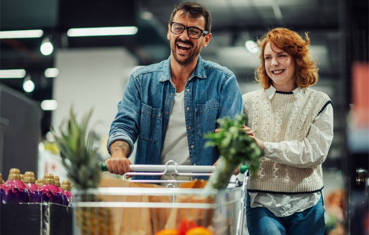 supermarkt winkelen shoppen 