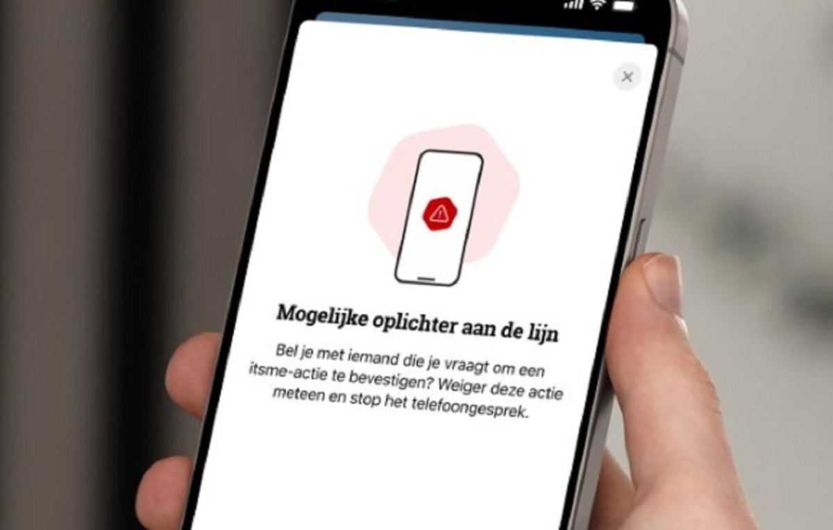 Oplichting - smartphone