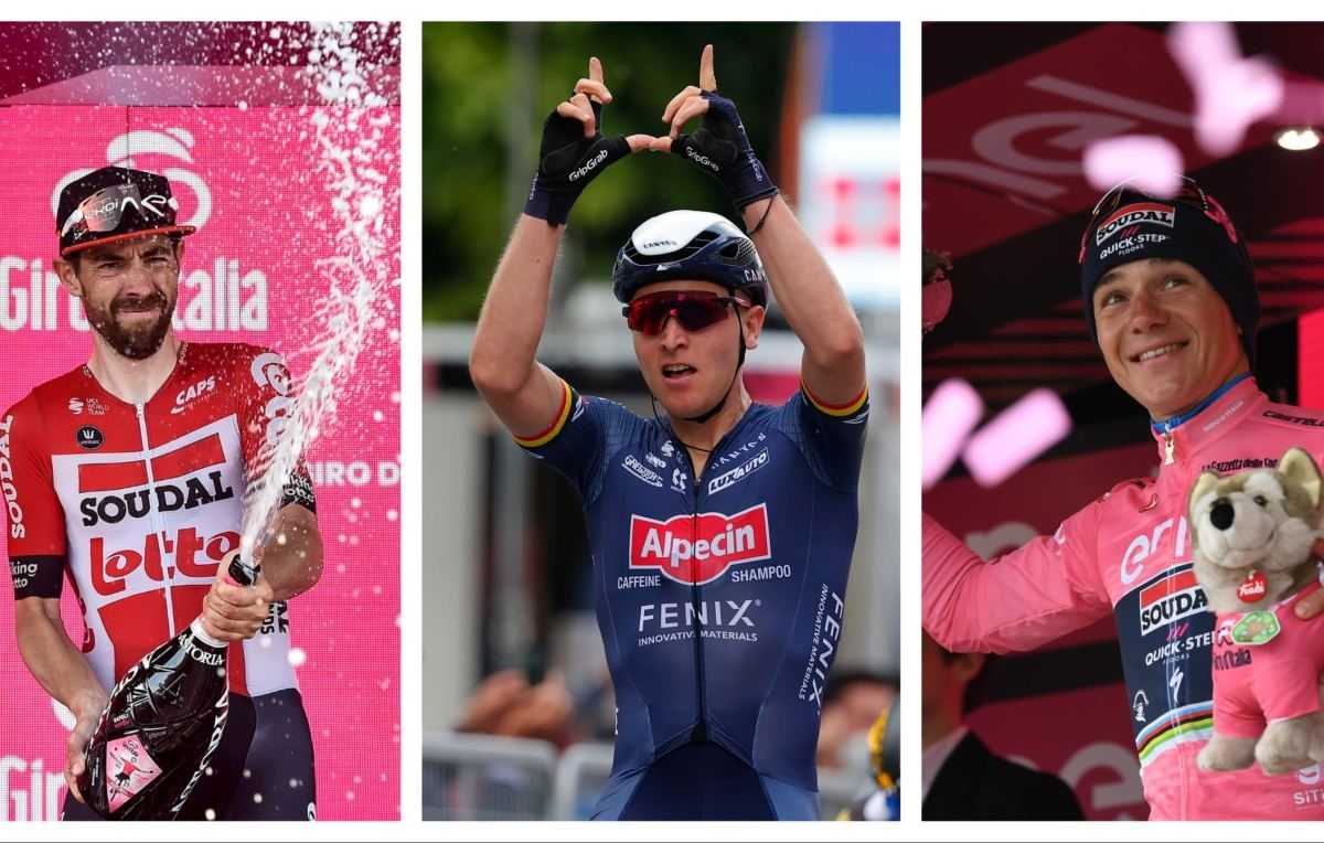 De Gendt, Merlier en Evenepoel
