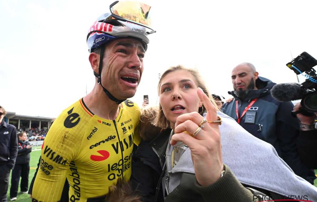 Wout van Aert en Sarah De Bie