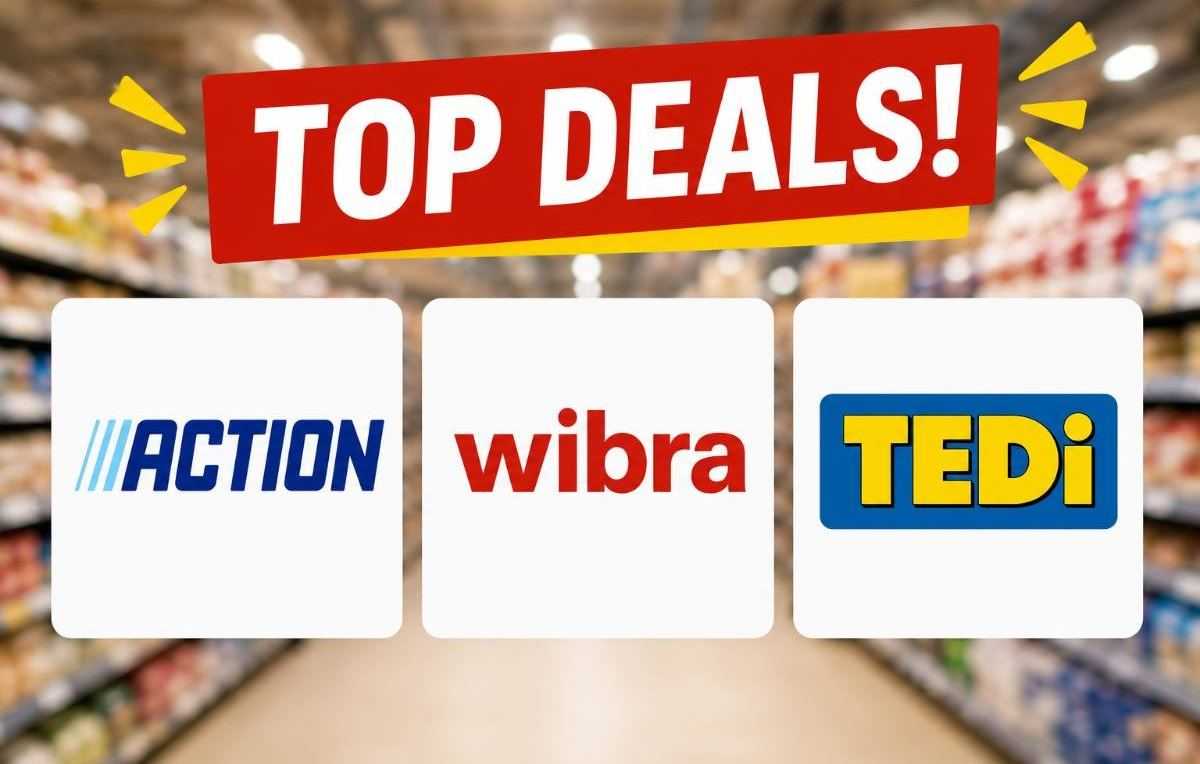 deals action, wibra, tedi