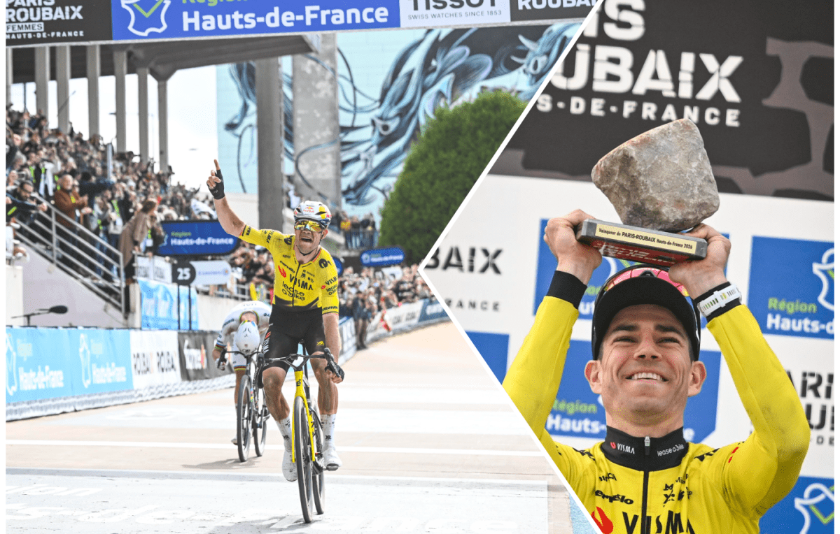 Wout van Aert Parijs-Roubaix