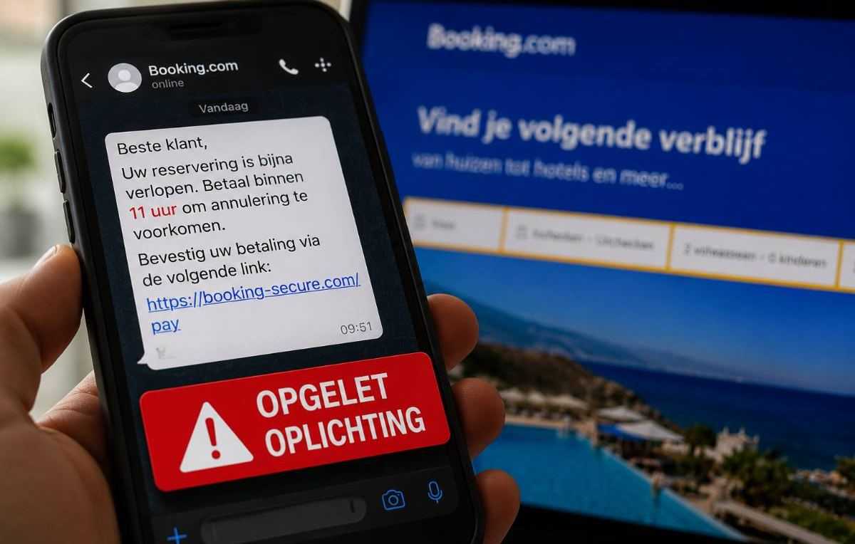 Oplichting Booking.com