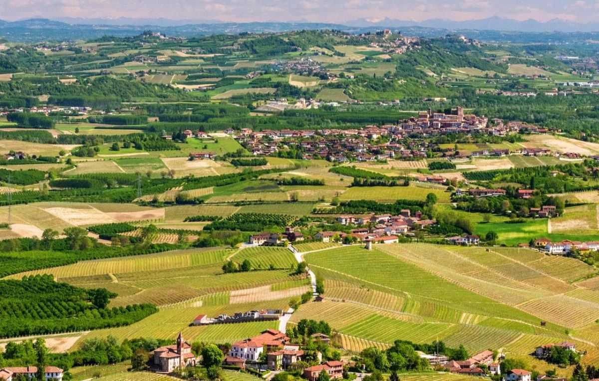 Italië Langhe streek