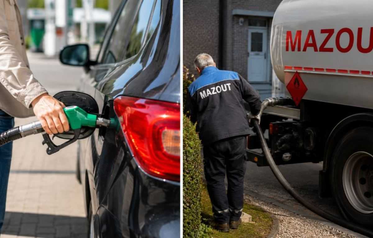 prijsdaling benzine - mazout