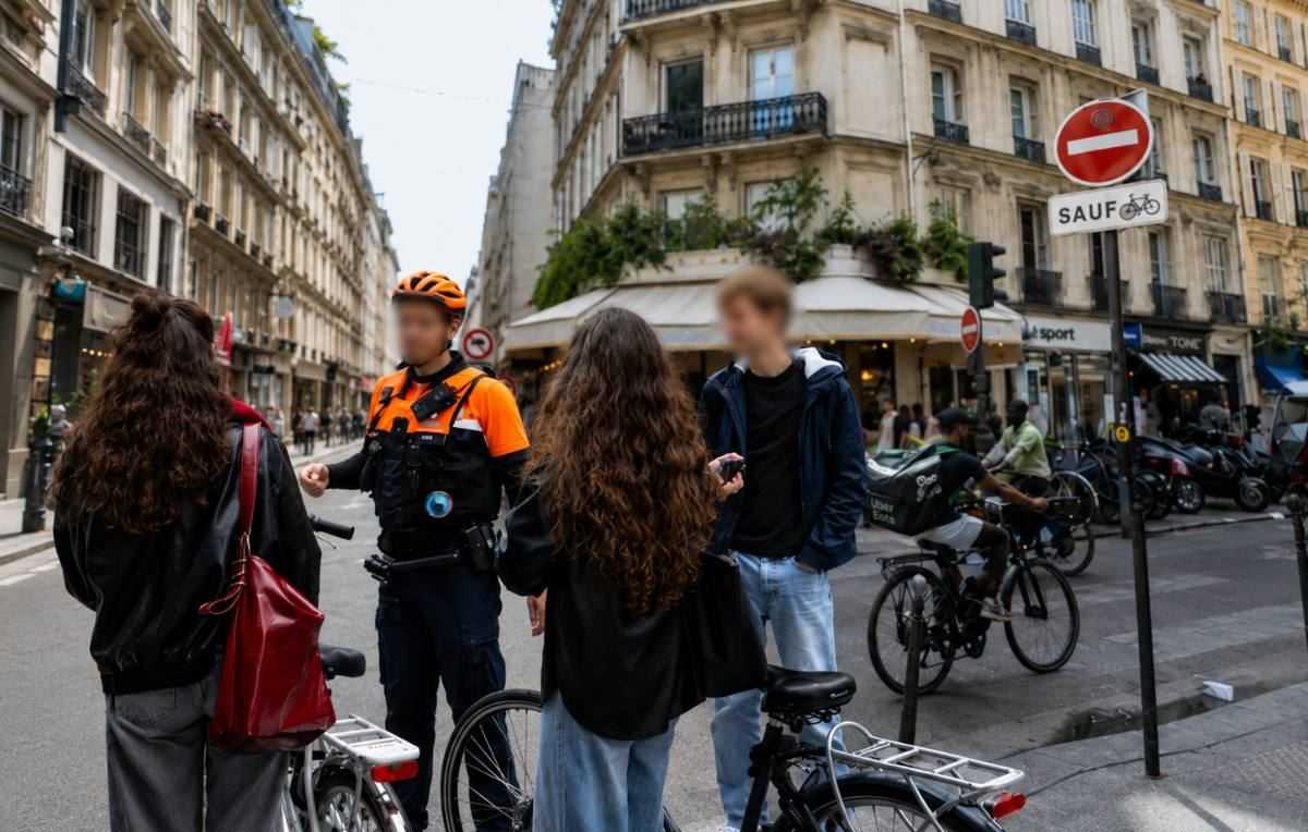 politie fietsters