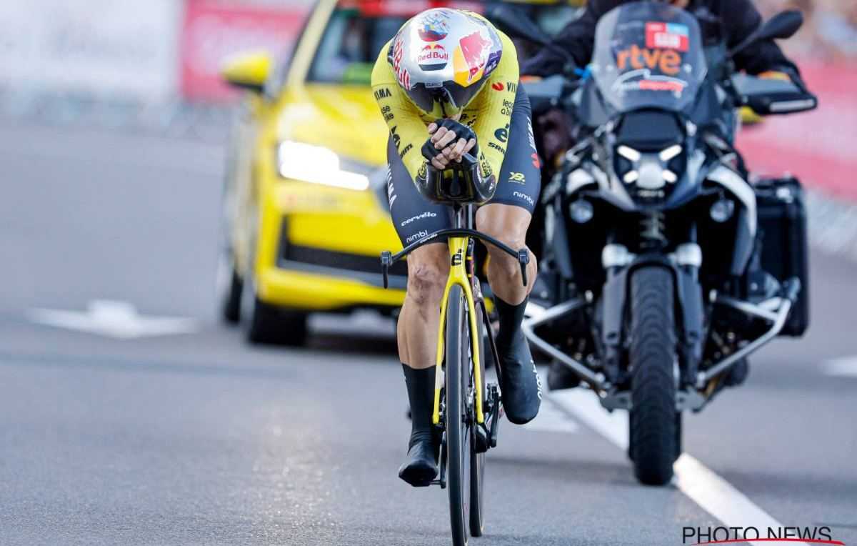 Wout van Aert tijdrit Vuelta