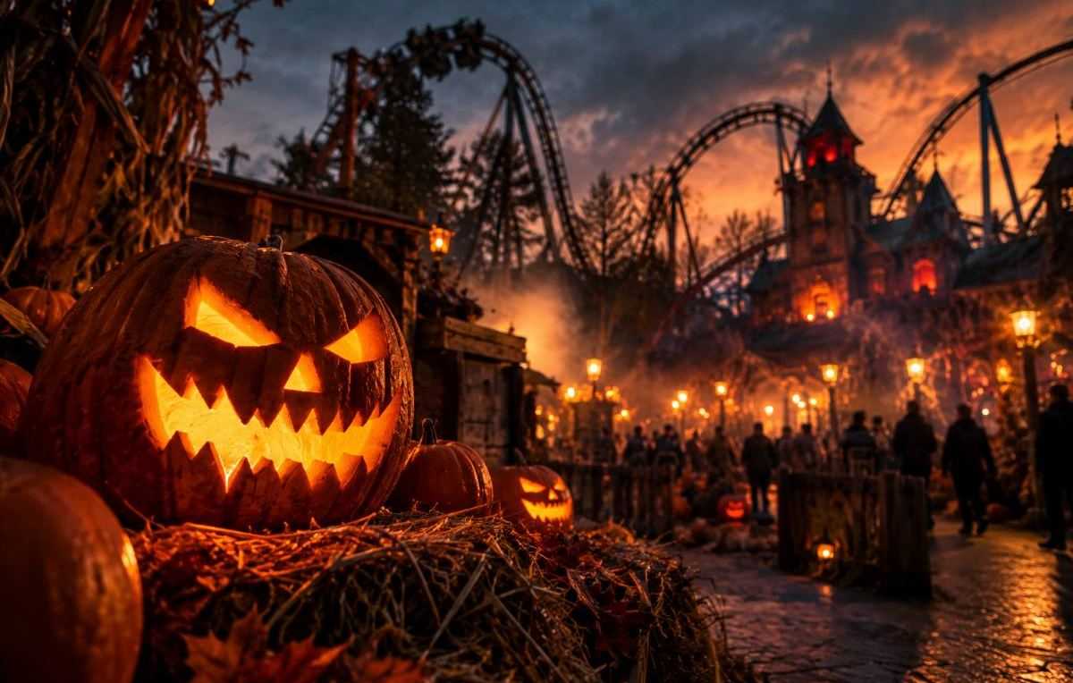 Halloween pretpark