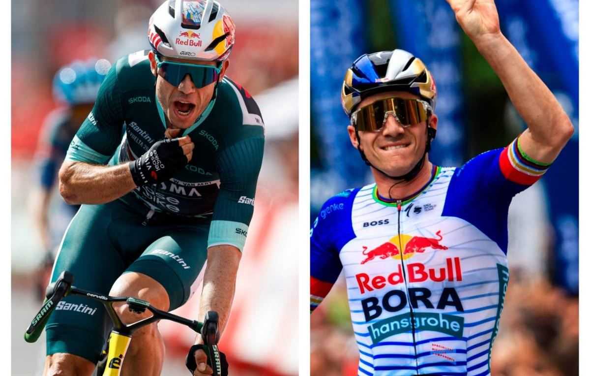 Van Aert en Evenepoel