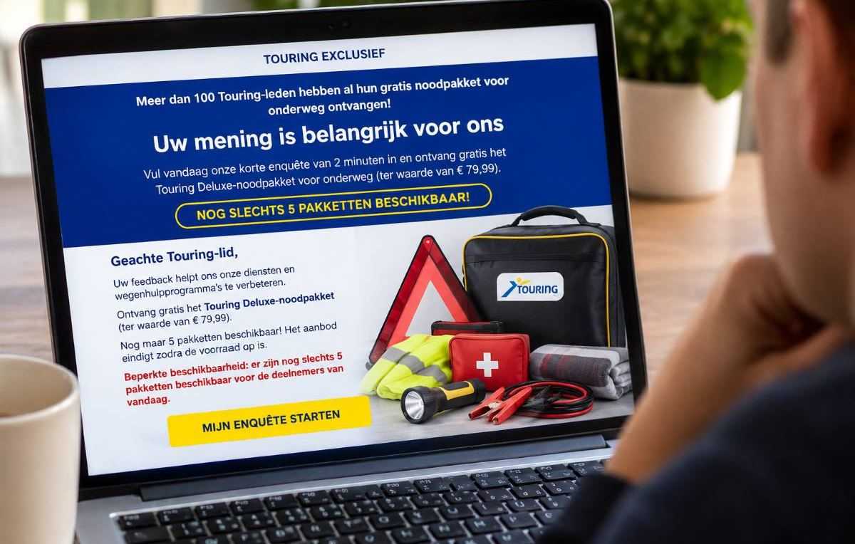 Oplichting noodpakket Touring