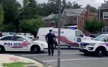 In Washington DC heeft de politie een Amerikaanse zwarte man doodgeschoten