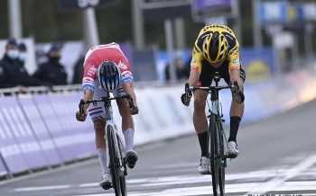 Mathieu van der Poel en Wout van Aert