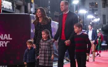 William en Kate Middleton en kinderen