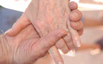 Bejaarden - ouderdom- handen