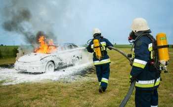 Autobrand - brand - brandweer