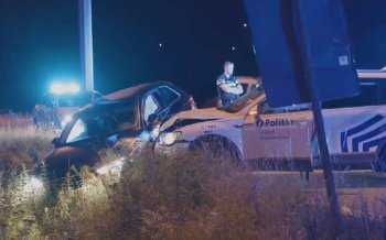 Crash na achtervolging