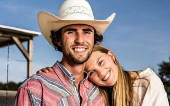 William Junior en Amber in 'Boer Zkt. Vrouw'