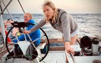 Ella Leyers in 'Over de oceaan'