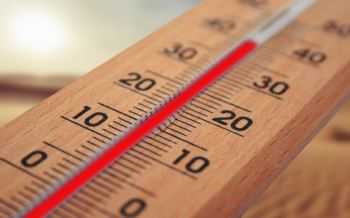 zomer zon warm hitte