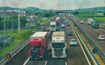 autosnelweg verkeer