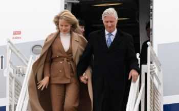 Koningin Mathilde - koning Filip