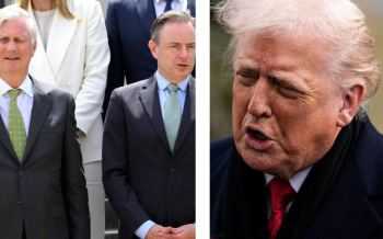 Koning Filip - Bart De Wever - Donald Trump