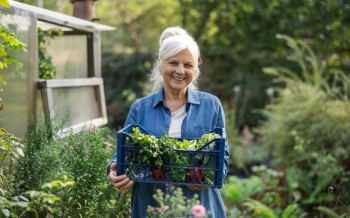 moestuin, tuin, groenten, planten, zaaien, serre