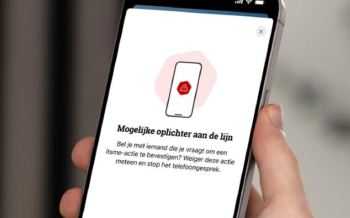 Oplichting - smartphone