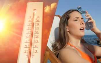 hittegolf hitte zomer warm