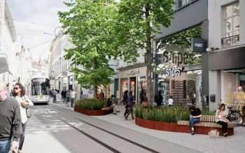 Werken Veldstraat Gent