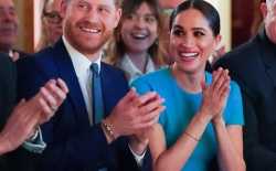 Prins Harry en echtgenote Meghan Markle