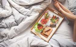 Ontbijt op bed 