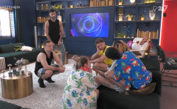 'Big Brother' - Kristof, Salar, Tobias, Nouchine, Nawel en Grace