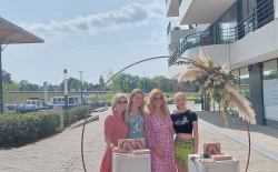 Stephanie Planckaert, Iluna Planckaert en Caroline Rigo