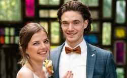 Jana en Christiaan in 'Blind Getrouwd'