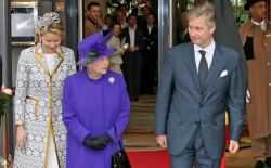 Koningin Mathilde - Queen Elizabeth - Koning Filip