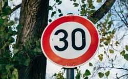 verkeersbord 30 km