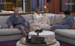 Rob, Chiara en Michelangelo in 'Big Brother'