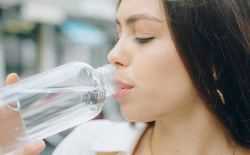 Water drinken