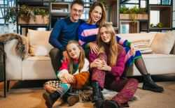 Stephanie Planckaert, Christopher Timmerman, Iluna, Elara pictured on January 14, 2023 in Rochefort