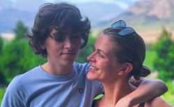 Sky, de zoon van Karen Damen, heeft grootse ambities: "Wil ik voor gaan"