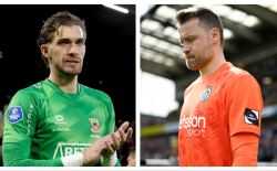 Jari De Busser en Simon Mignolet